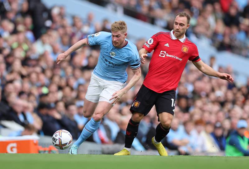CM: Kevin De Bruyne (Manchester City). A perennial fixture in every team of the week, such is the Belgian’s class and irrepressible form. De Bruyne was sublime once again to help City destroy Manchester United, providing two assists and generally pulling the strings. Reuters