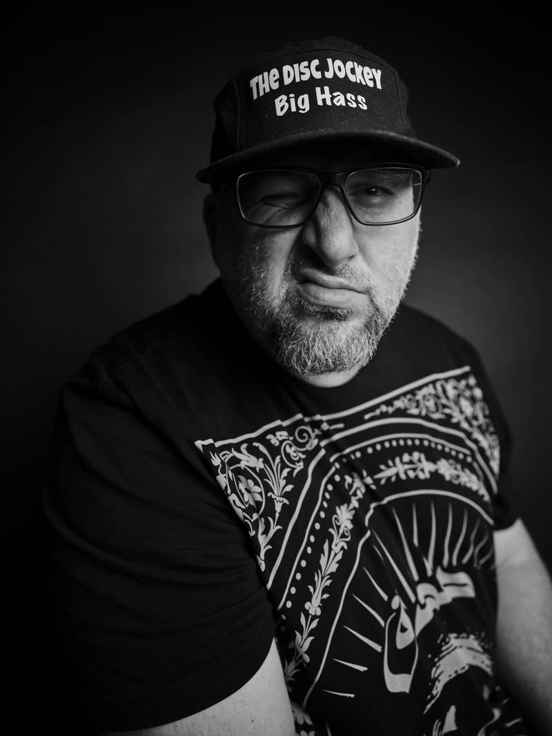 'Big Hass' Dennaoui is a prominent regional hip-hop personality. Picture by Waleed Shah.