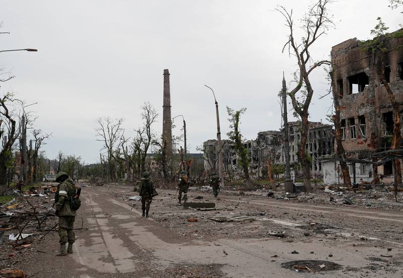 Mariupol was reduced to ruins during a weeks-long Russian onslaught. Reuters