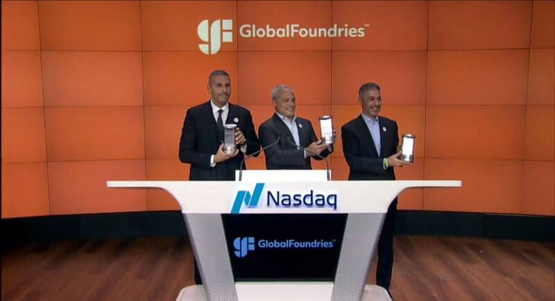 The IPO of GlobalFoundries raised nearly $2.6 billion amid strong demand from investors.. Photo: Screengrab