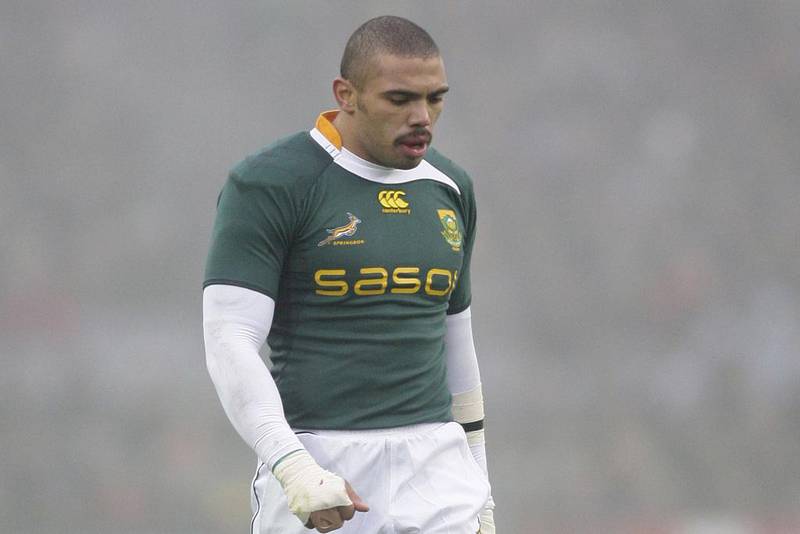 Bryan Habana finished his South Africa career having won 124 caps. Action Images