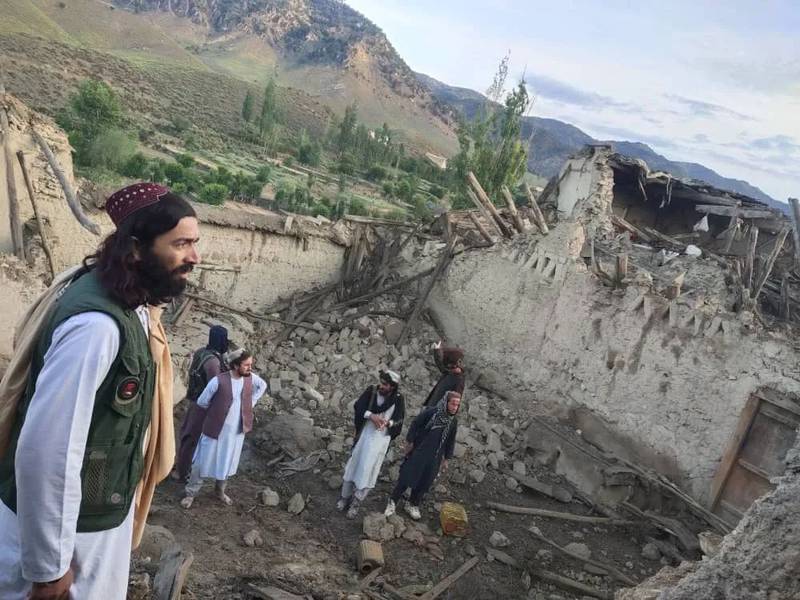Dwellings in many rural areas of Afghanistan are unstable or poorly built, increasing the damage caused by earthquakes. Bakhtar News Agency