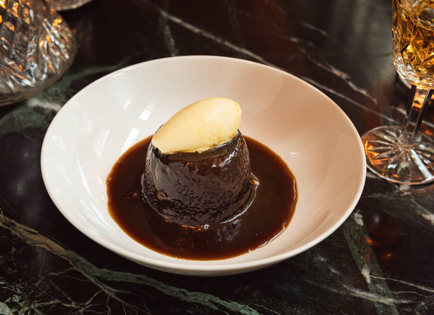 The chef-recommended sticky toffee pudding. Photo: Hawksmoor Group