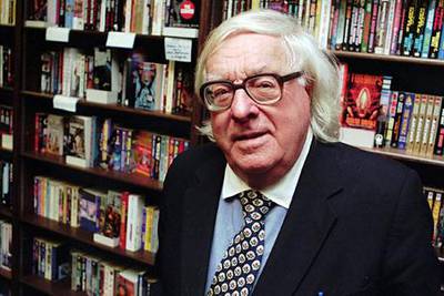 FILE - This Jan. 29, 1997 file photo shows author Ray Bradbury  at a signing for his book "Quicker Than The Eye" in Cupertino, Calif.  Bradbury, who wrote everything from science-fiction and mystery to humor, died Tuesday, June 5, 2012 in Southern California. He was 91. (AP Photo/Steve Castillo, file)