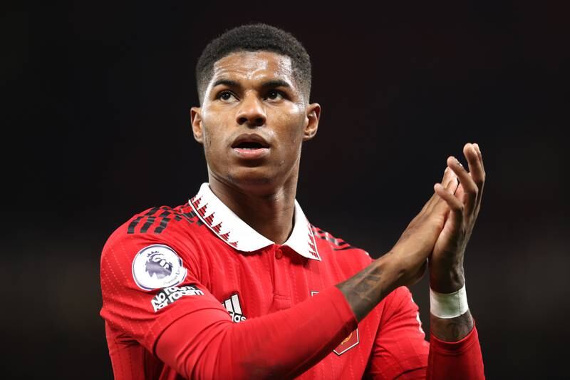 Marcus Rashford 8 - Shot saved by after Lloris after 20 – an excellent chance. A further shot was deflected towards Lloris three minutes later. Lively start to second half, a shot saved by Lloris on 47 and then another attack soon after. Looks sharp, fast and confident. Seven shots, three on target. A goal would be nice. Getty
