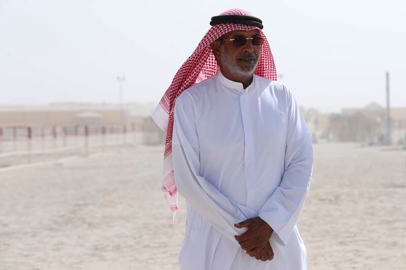 Mohammed Al Muhairi, director of camel beauty competitions at Al Dhafra Festival.