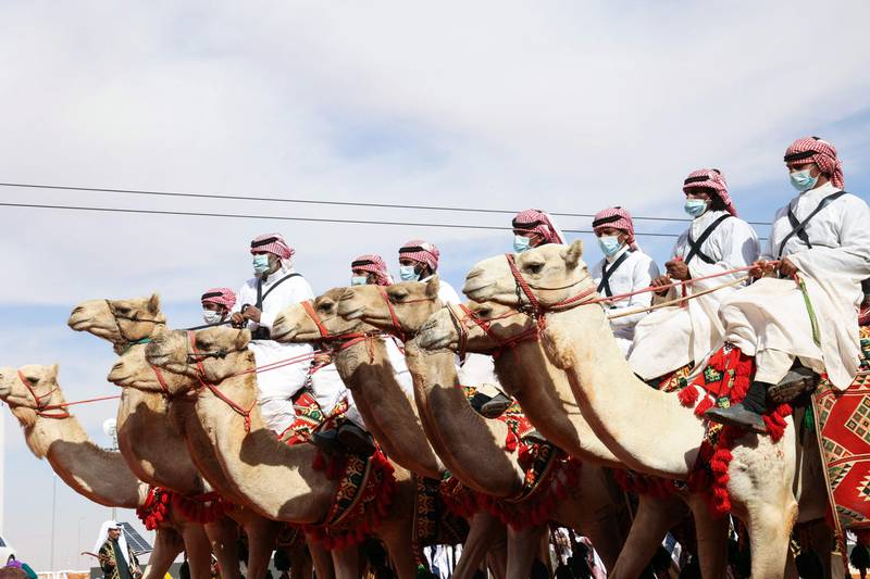 Activities at the festival include racing, camel beauty contests, auctions and training events.