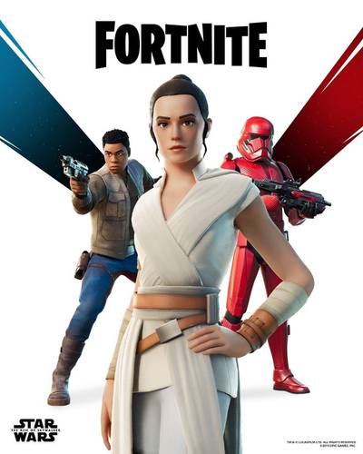 Fortnite teamed up with Star Wars for an in-game event on Saturday. Fortnite / Instagram 