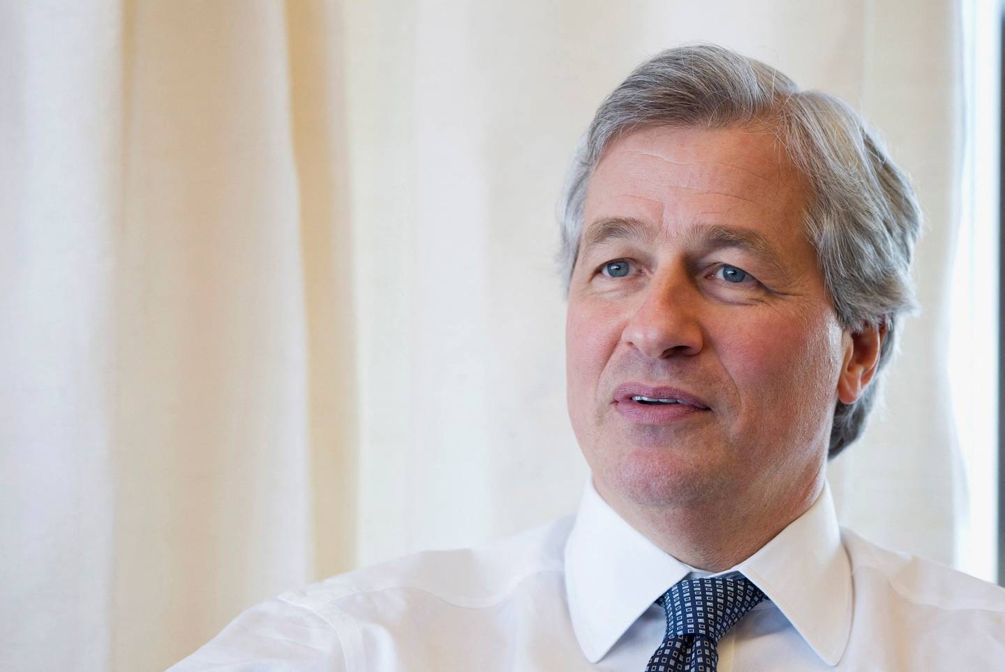Jamie Dimon, chief executive and chairman of JP Morgan Chase, cautions on global economy. Reuters