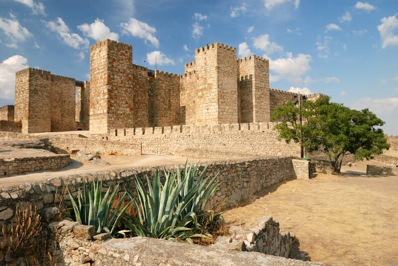 Fans may recognise Spain's Trujillo Castle as Casterly Rock, the ancestral stronghold of House Lannister in the series. Getty