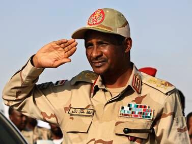 Sudan paramilitary chief Dagalo demands end to army bombing before talks