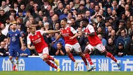 Arsenal take over at the top after Gabriel's strike downs Chelsea