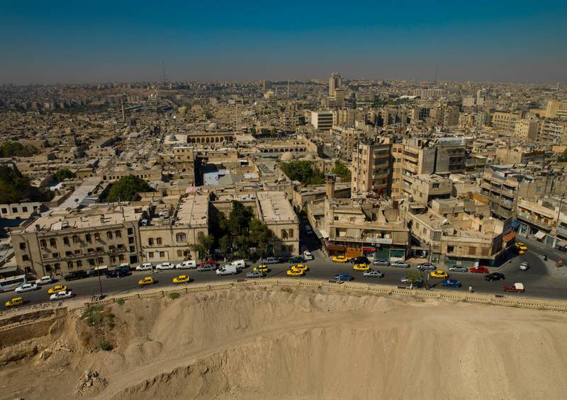 October 5, 2006. High Angle View From Citadel, Aleppo, Aleppo Governorate, Syria. Reuters