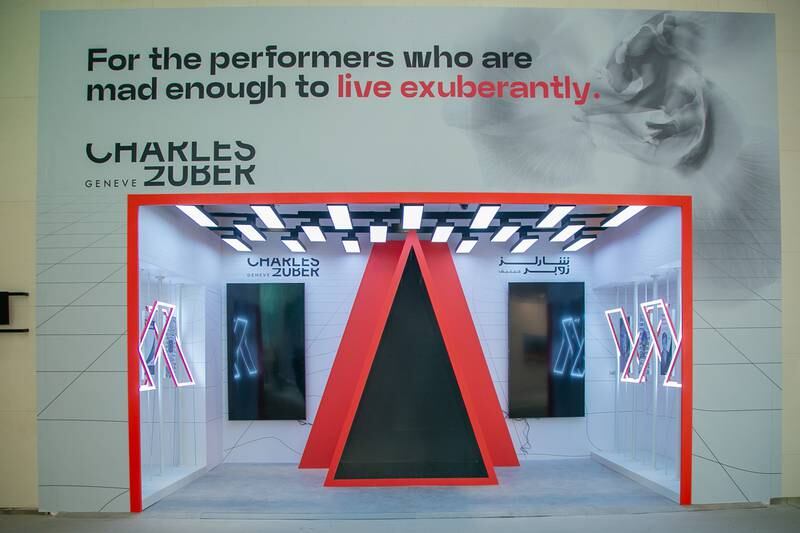 Charles Zuber Booth at Abu Dhabi Art.