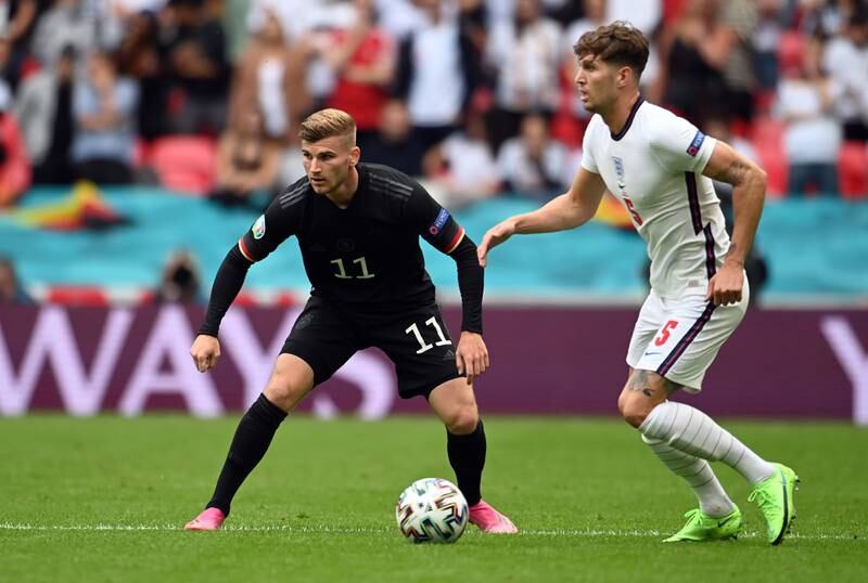 Timo Werner 4 - Should have opened the scoring, but was thwarted by the outstretched leg of Pickford. His lack of potency led to him being withdrawn for Gnabry in the second half. EPA