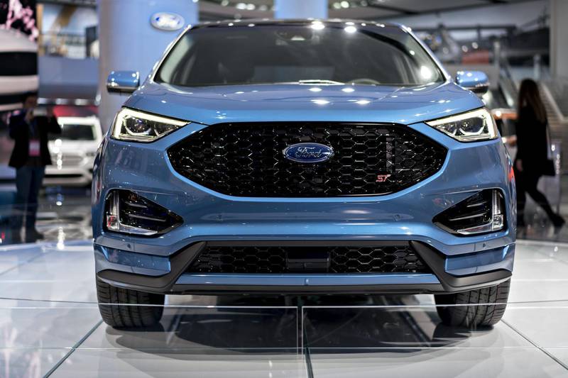 The 2019 Ford Edge ST SUV. Bloomberg