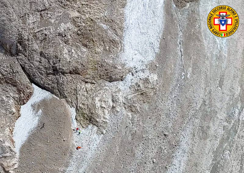 An ice serac broke off of the glacier on the Marmolada mountain in north-eastern Italy, causing an avalanche that injured nine other hikers, with many more still missing. AP