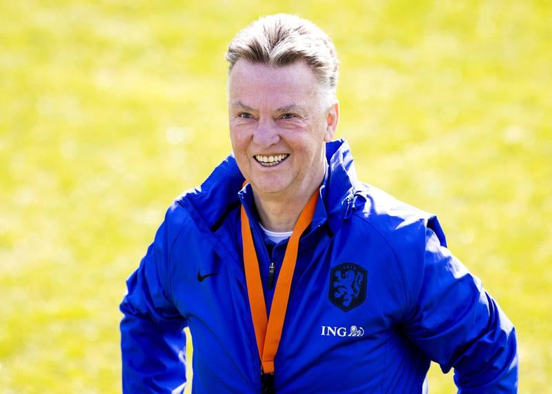 Louis van Gaal's third stint as Netherlands manager will come to an end after the 2022 World Cup in Qatar. EPA