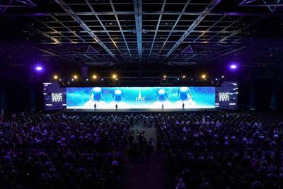 The opening ceremony for the International Astronautical Congress took place on October 25 at Dubai World Trade Centre. Photo: Dubai Media Office