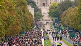 Royal fans camp out for funeral procession to Windsor Castle