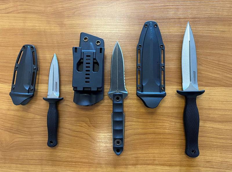 Hungarian police seized a number of knives from a man suspected of involvement in the drive-by shooting of Argentine rugby star Federico Aramburu. AFP