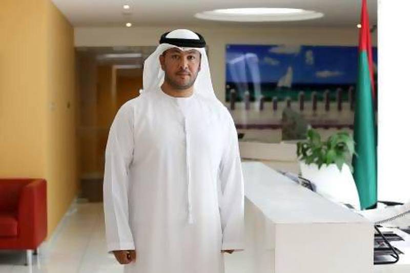 Faisal Al Nuaimi, Ajman Tourism Development Department general manager, says his agency is not competing with other emirates. Pawan Singh / The National