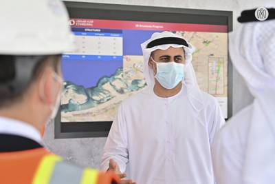 Sheikh Theyab praised UAE leaders for backing the rail project