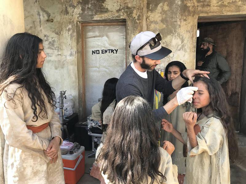 'Scales' used a lot of Omani villagers as actors, inviting an acting coach to the set to provide guidance. Image Nation Abu Dhabi