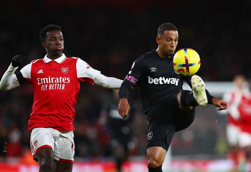 Thilo Kehrer – 6. The German defender put in a number of good clearances to protect his side’s lead. He also made a vital tackle to stop Nketiah in his tracks, but he was turned too easily for the third goal. Reuters