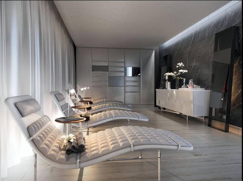 Paramount Hotel - PAUSE SPA - Relaxation Room. Courtesy Paramount Hotel