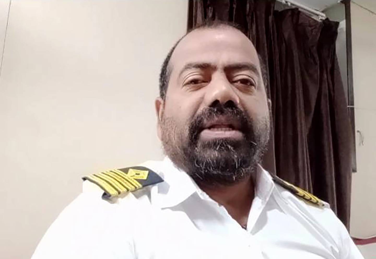 Captain Ayyappan Swaminathan, a commercial sailor from India, has gone back to sea after recovering from an 18-month abandonment anchored off the UAE in 2019.