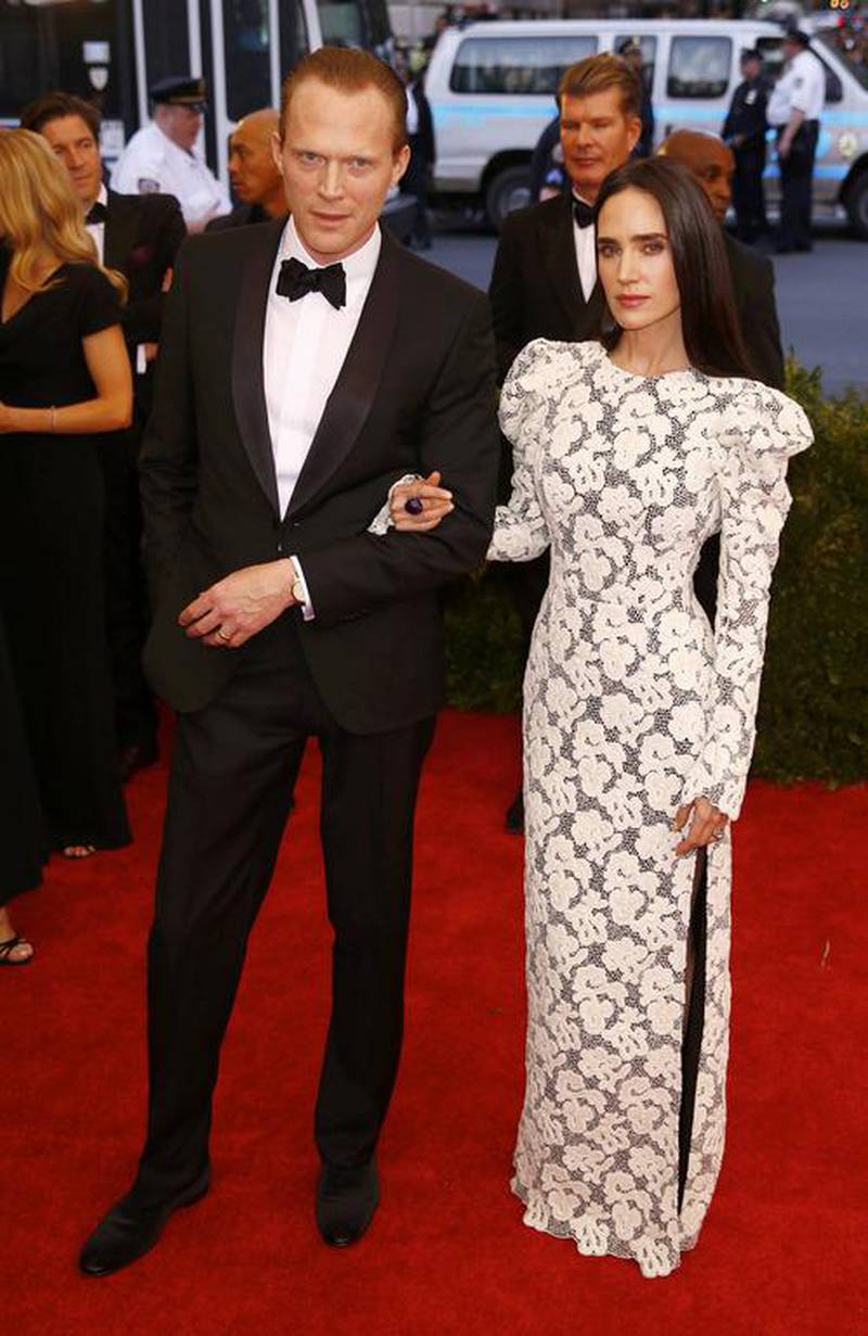 Jennifer Connelly and her husband Paul Bettany. Reuters
