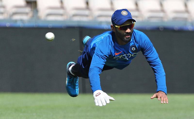 Dinesh Karthik will most likely be India's back-up player. He will bat at No 4 if Lokesh Rahul is not playing. Being a specialist keeper, he will be fill in for Dhoni should the veteran have to sit out. While it is hard to imagine Karthik scoring big runs, he is a good man to have batting at the death, under pressure, like Jadhav. His experience will also come in handy. Aijaz Rahi / AP Photo