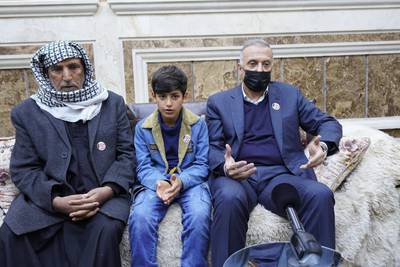 Iraqi Prime Minister Mustafa Al Kadhimi offers his condolences to the family.