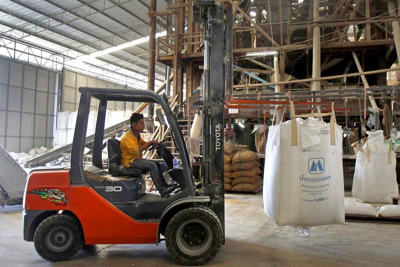 The military government in July launched the inspection of rice warehouses around the country to gauge the quality of grain stockpiled under a scheme run by a government it ousted in May that paid farmers way above market rates. Chaiwat Subprasom / Reuters