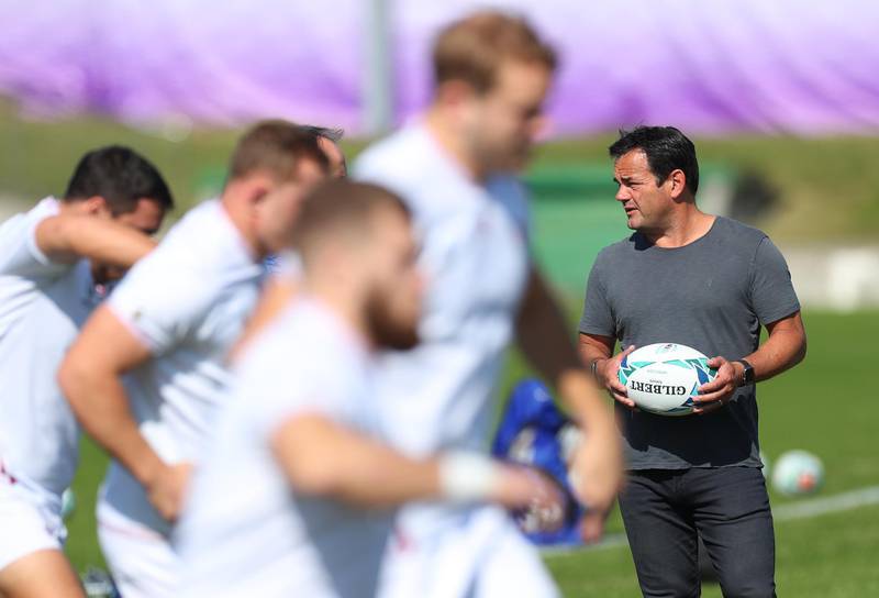 Former England captain Will Carling looks on. Getty Images