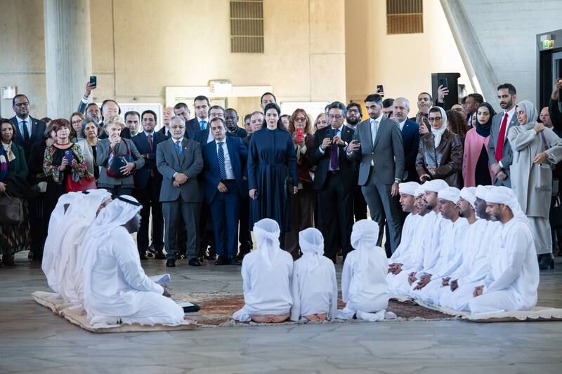 The joint UAE and UN Revive the Spirit of Mosul event, at UNESCO headquarters in Paris. All photos: Cyril Bailleul