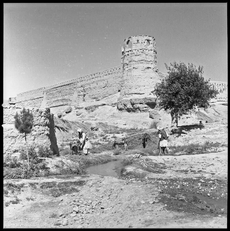 Gereshk fortress was used by the Afghan army in recent years. Photo: Josephine Powell, 1919-2007 / Harvard University Fine Arts Library