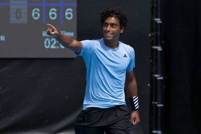 Jordan's Abdullah Shelbayh is on the brink of breaking into the world's top 200 after some good results on the Challenger Tour. Photo: LTP