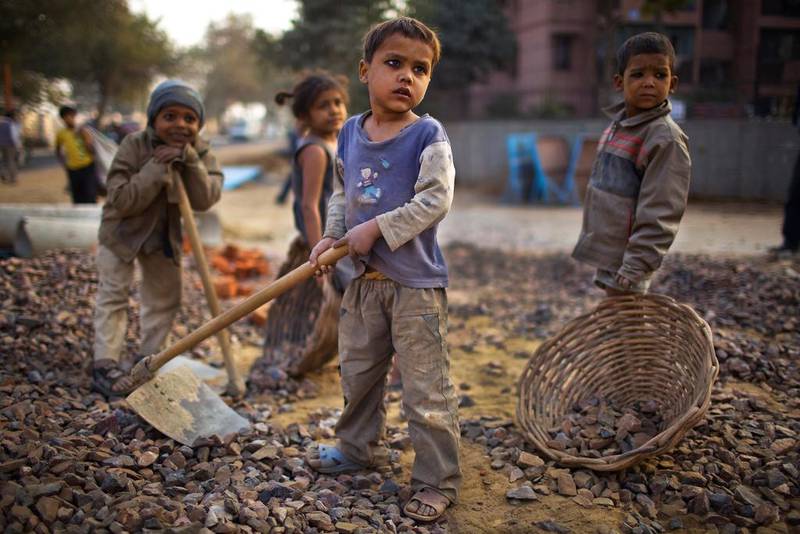 A reader says it will be hard to eradicate child slavery in India as it is deeply rooted in society. Daniel Berehulak / Getty Images

