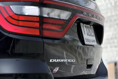 Abu Dhabi, United Arab Emirates - June 5th, 2018: Dodge Durango SRT road test. Tuesday, June 5th, 2018 at Al Raha, Abu Dhabi. Chris Whiteoak / The National