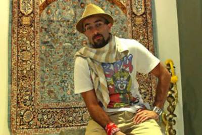 Yassin Alsalman, 26, was born in Dubai and began recording his music ten years ago in Abu Dhabi.