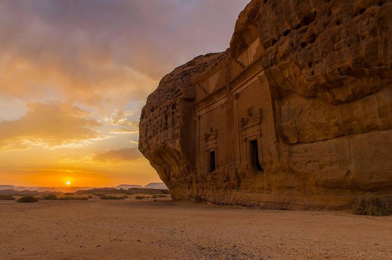 Al Ula, an area north of the Arabian Peninsula, is home to a number of stunning archaeological wonders. Courtesy Winter at Tantora 