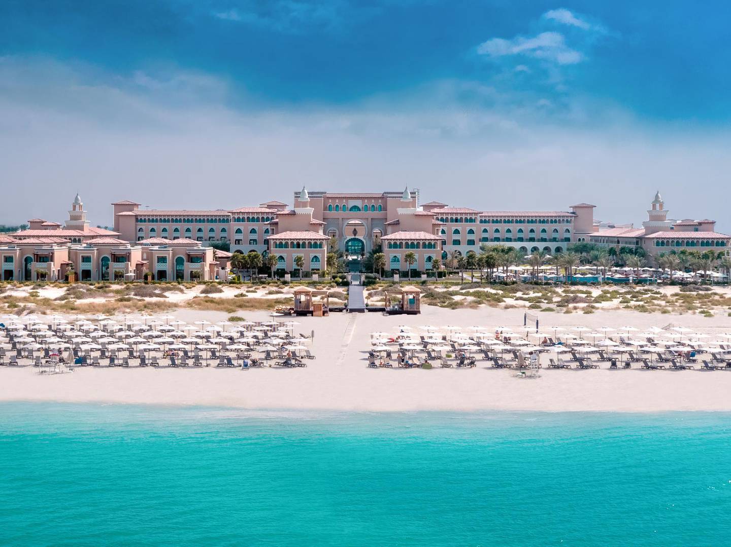 Rixos Premium Saadiyat Island has seen an uptake in bookings since restrictions on hotels eased, especially on weekends when the hotel is operating at capacity. Courtesy Rixos Premium Saadiyat Island