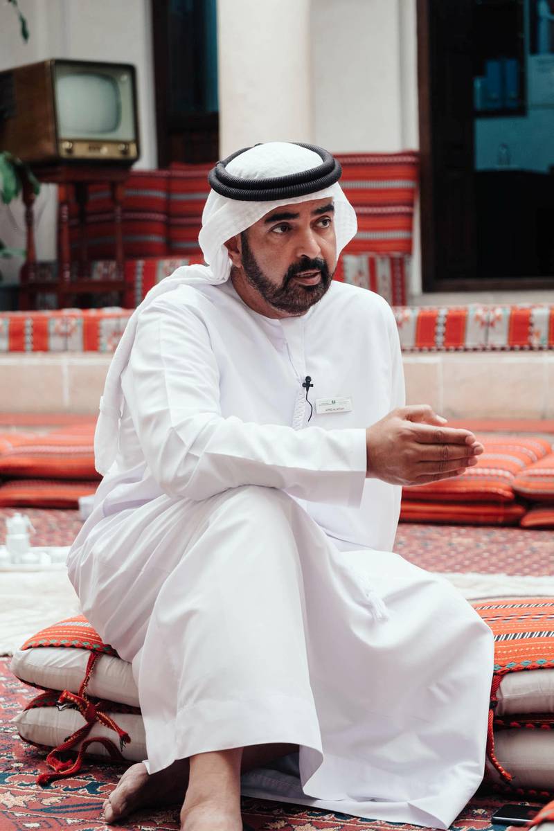 29.04.19 Al Fahidi, Dubai. Ahmed Al Jafflah works at the  Sheikh Mohammed Cultural Centre of Understanding. For an interview about Ramadan traditions. Anna Nielsen for the National