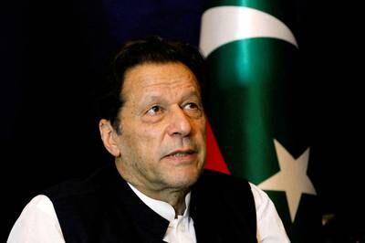 Former Pakistan prime minister Imran Khan began a three-year prison term on Saturday. Reuters
