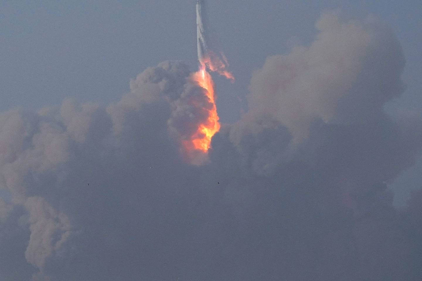SpaceX's Starship explodes mid-flight after first successful launch