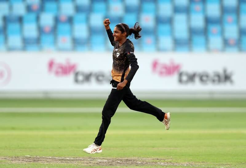 10) Winifred Duraisingham (Tornadoes): The Malaysia medium-pacer started the tournament in fine form, with two wickets against Sapphires then a player of the match display against Warriors. Chris Whiteoak / The National