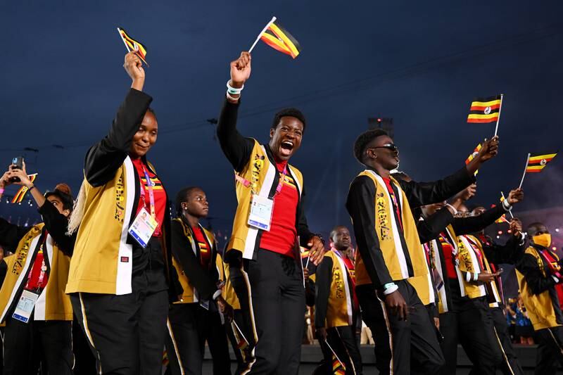 Team Uganda. Getty Images