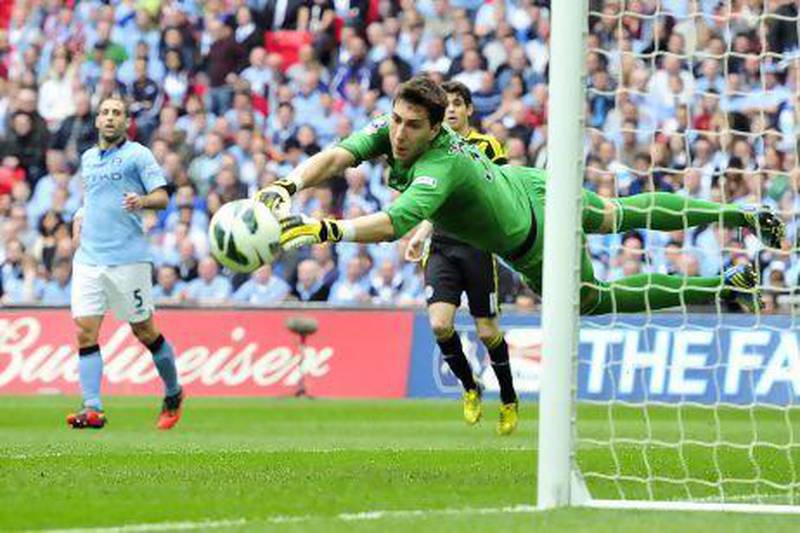 Costel Pantilimonis expected to start in goal for Manchester City in the FA Cup final.